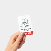 Golf Club Special Tournament Event Pass Badge (Handheld)