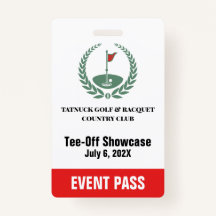 Golf Club Special Tournament Event Pass