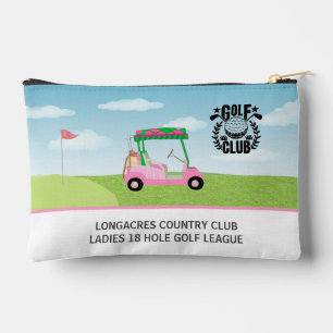 Golf Club Women's League Roze Winkelwagen Logo Etui