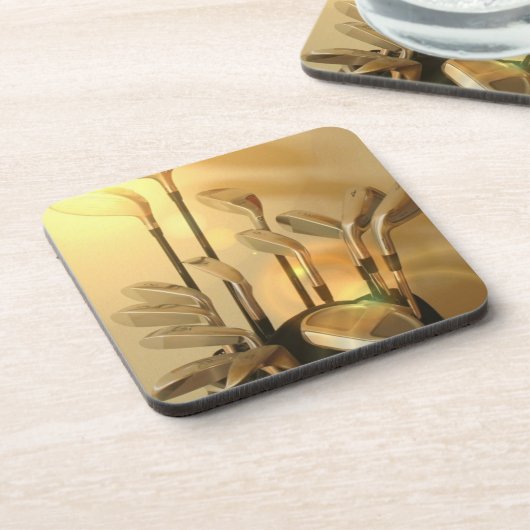 Golf Clubs Cork Onderzetters (Linkerzijde)