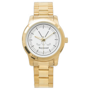 Golf Clubs en Ball Horloge