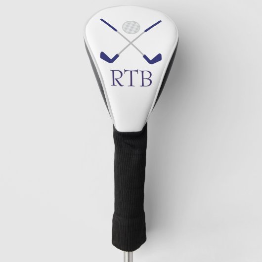 Golf Clubs en speciaal gepersonaliseerd Golf Head- Golfheadcover (Voorkant)