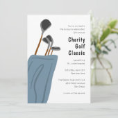 Golf Clubs Event Kaart (Staand voorkant)