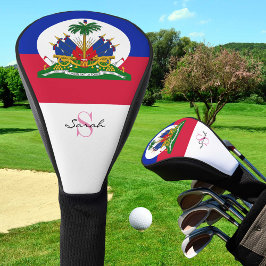 Golf Clubs Hoesjes van Haïti Flag & Girls Golfheadcover