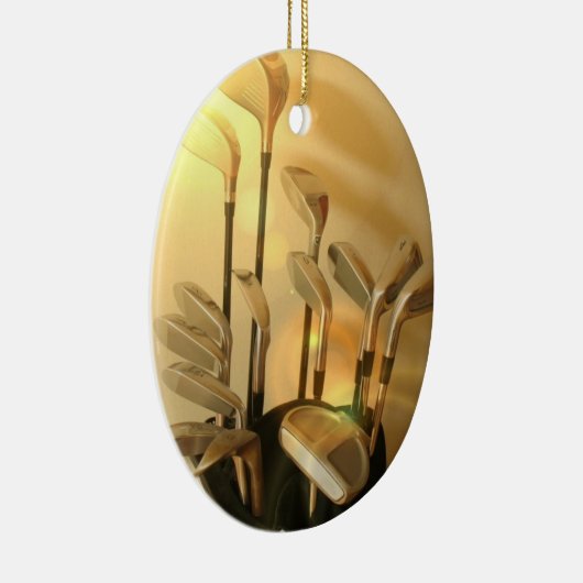 Golf Clubs Ornament (Rechts)