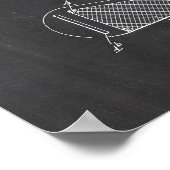 Golf Clubs Patent Poster (Hoek)