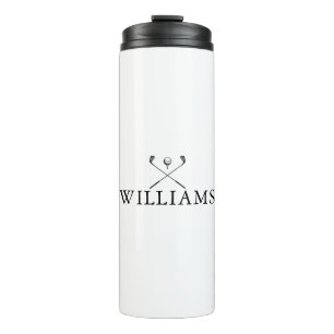 Golf Clubs Persoonlijke naam Thermosbeker