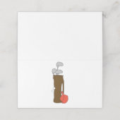 Golf Clubs Plaatskaartje (Buitenkant ongevouwen)