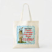 Golf Clubs Tote Bag (Voorkant)