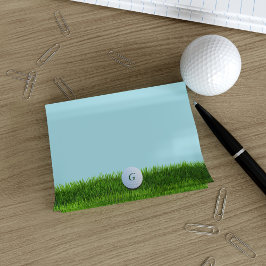 Golf Coach Blue en Green Post the Notes