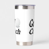 Golf Coach Geïsoleerde Drinkbeker (Links)