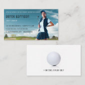 Golf Coach | Professionele Golf Instructor Lesson Visitekaartje (Voorkant / Achterkant)