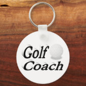 Golf Coach Sleutelhanger (Achterkant)