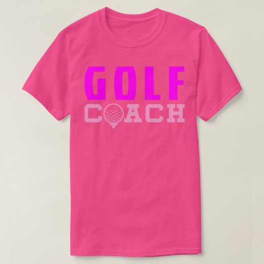 Golf Coach T-shirt (Design voorkant)