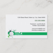 Golf Coach Visitekaartje (Achterkant)