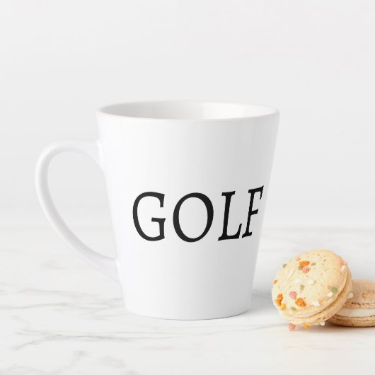 GOLF COFFEE TEA Latte Mug Mok (In situ)