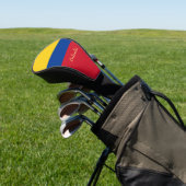Golf Colombia en Colombiaanse vlag /Golf Clubs Hoe Golfheadcover (Insitu)