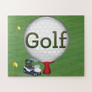 Golf Composite Ball Cart Flags Legpuzzel