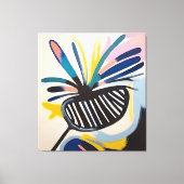 Golf Compositie - Grote schilderij Canvas Print (Voorkant)