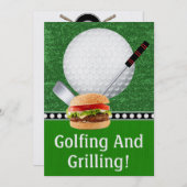 Golf Cookout Event - SRF Kaart (Voorkant / Achterkant)