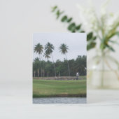 Golf Country Club Briefkaart (Staand voorkant)