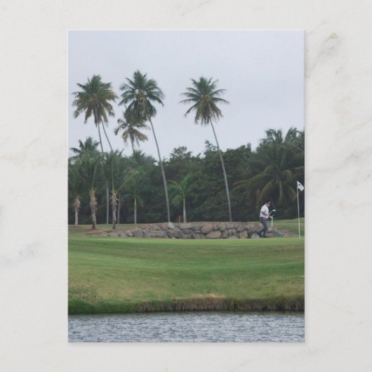 Golf Country Club Briefkaart (Voorkant)