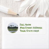 Golf Country Club Mailing Label (Insitu)