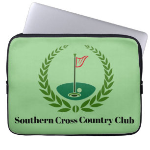 Golf Country Club Members Gift Laptop Hoesje Laptop Sleeve