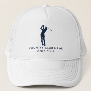 Golf Country Club Team Captain Swag Custom Trucker Pet