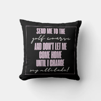 Golf Course Attitude Adjustment Pillow Kussen