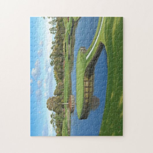 Golf Course Background Legpuzzel (Verticaal)