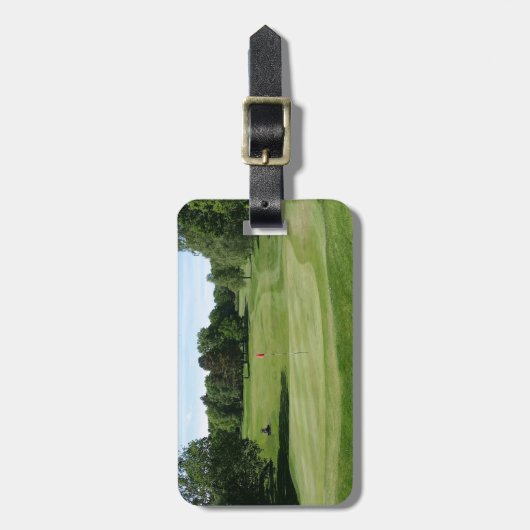 Golf Course Bagagelabel (Voorkant verticaal)
