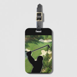 Golf Course  Bagagelabel