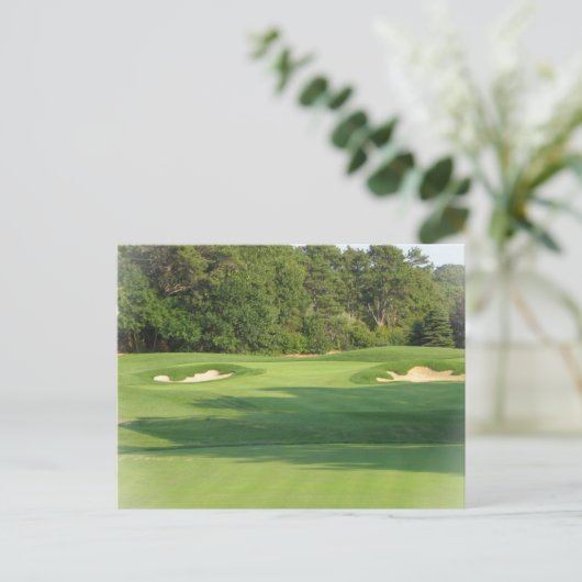 Golf Course Briefkaart (Staand voorkant)