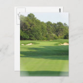 Golf Course Briefkaart (Voorkant / Achterkant)