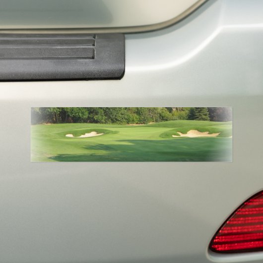 Golf Course Bumpersticker (Op auto)