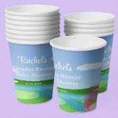 Golf Course Bunker Gender onthulling Baby shower Papieren Bekers