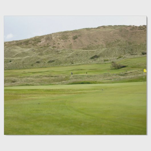 Golf Course Cadeaupapier (Vlak)