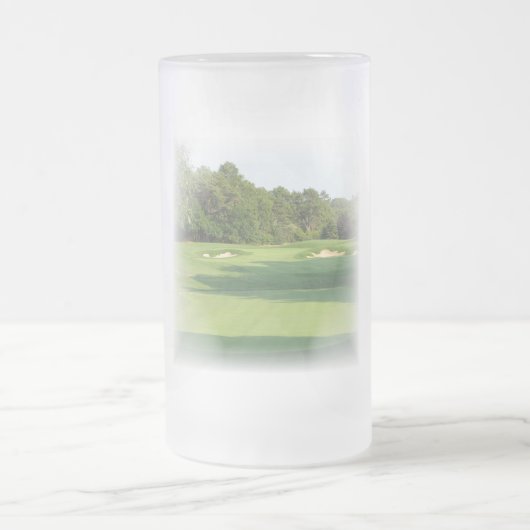 Golf Course Frosted Beer Mok (Center)