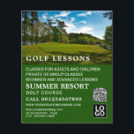 Golf Course, GoIf Lesson Adverteren Flyer<br><div class="desc">Golfcursus,  GoIf les Adverteren broers door de winkel van het Visitekaartje.</div>