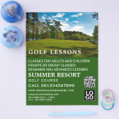 Golf Course, GoIf Lesson Adverteren Flyer (Enkel)