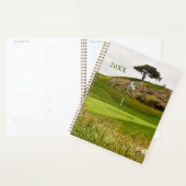 Golf Course Golfer Fotografie op maat Planner (Display)