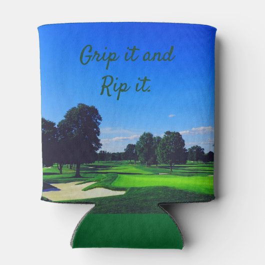 Golf Course Grip it and Rip it Blikjeskoeler (Achterkant)