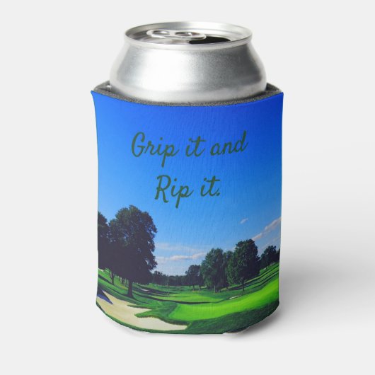 Golf Course Grip it and Rip it Blikjeskoeler (Blikje Achterkant)