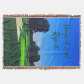 Golf Course Grip it and Rip it Deken (Voorkant)