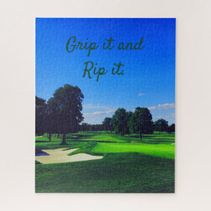 Golf Course Grip it and Rip it Legpuzzel