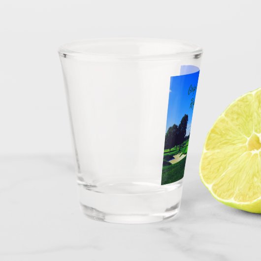 Golf Course Grip it and Rip it Shot Glas (Links)