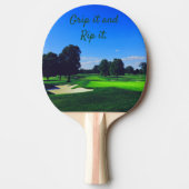 Golf Course Grip it and Rip it Tafeltennisbatje (Voorkant)