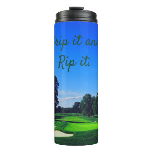 Golf Course Grip it and Rip it Thermosbeker