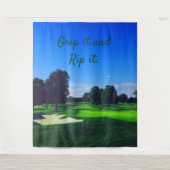 Golf Course Grip it and Rip it Wandkleed (Voorkant)